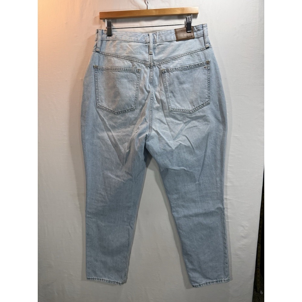 Madewell The Curvy Perfect Vintage Jean Size 30 Light Wash High Rise 100% Cotton - Picture 3 of 7